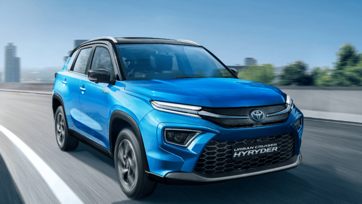 toyota urban cruiser hyryder price reveled in india see all variants price and features