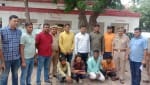 एसओजी की गिरफ्त में गांजा तस्कर।