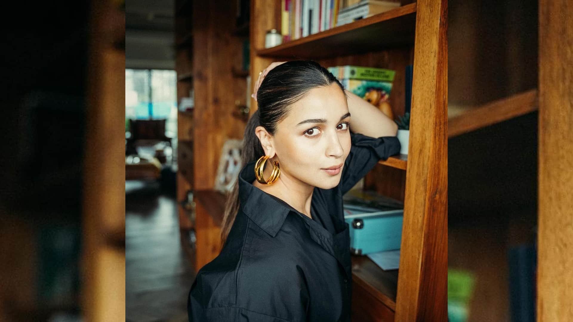 mom to be alia bhatt Steals Limelight With Pregnancy Glow see brahmastra actress latest pics in black outfit