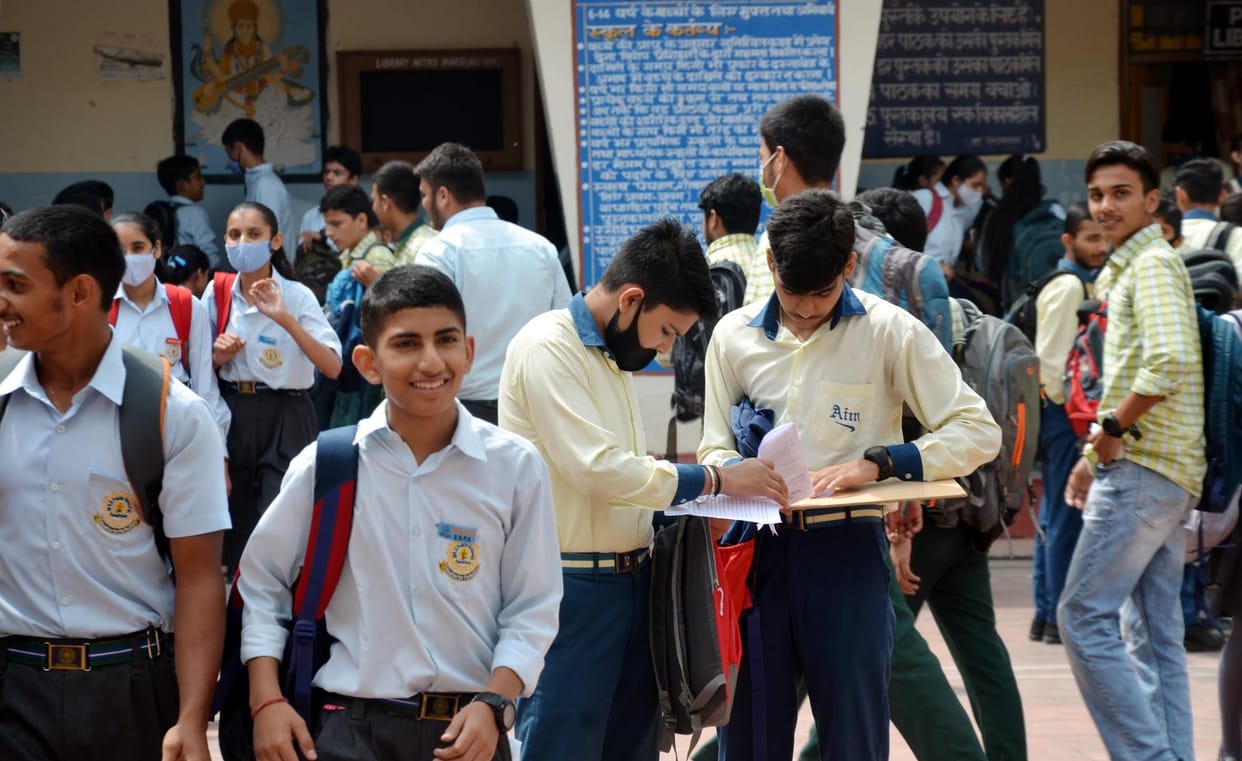 10,208 students gave first term examinations in 151 examination centers in the district