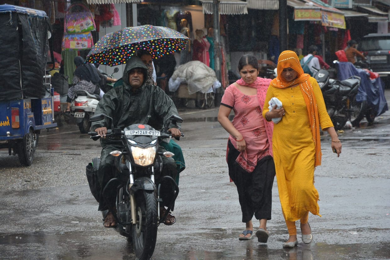 Rain of relief, temperature dropped by 8.3 degrees in four days