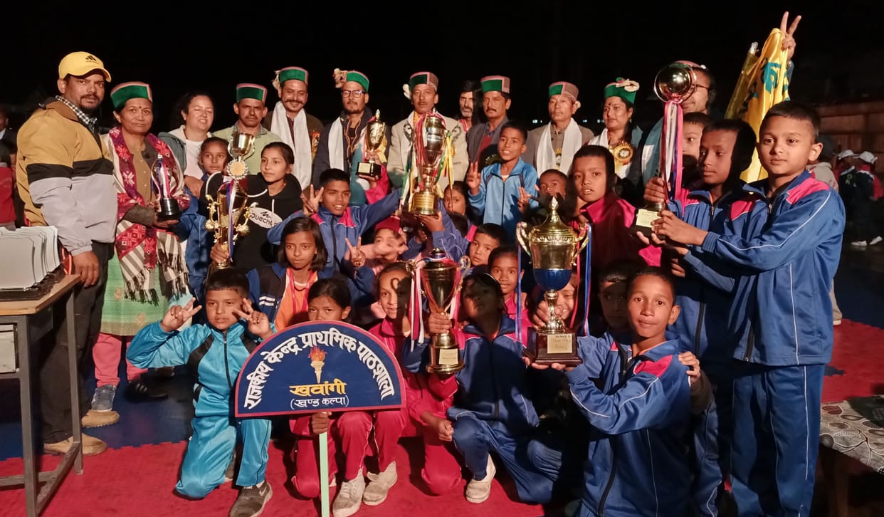 Khawangi School has the title of overall champion