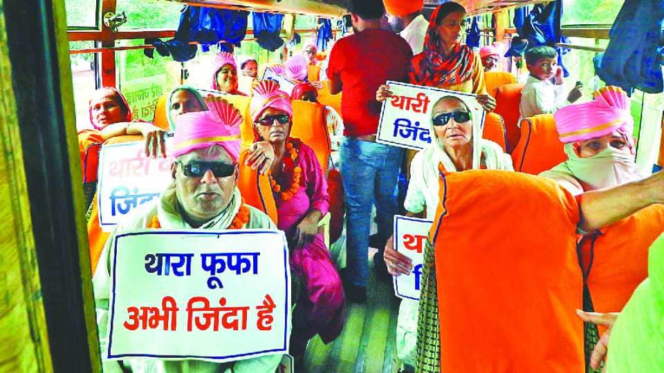 Elderly women created ruckus at Haryana CM residence over pension stop