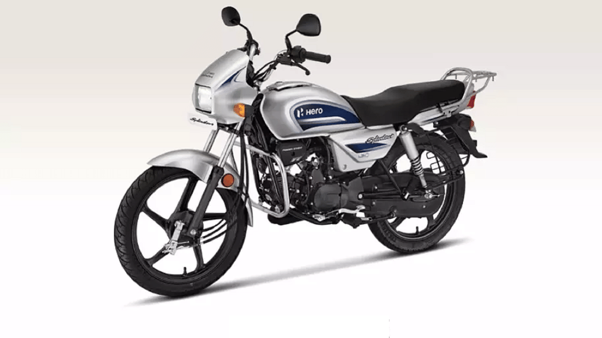 Hero MotoCorp Launches Hero Splendor Plus with new Silver Nexus Blue colour Know Priced Features Specification