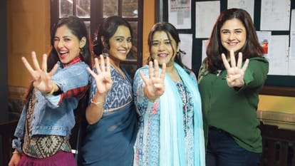 Jahaan Chaar Yaar Movie Review by Pankaj Shukla Vinod Bachchan Swara Bhaskar Shikha Talsania Meher Vij Pooja C