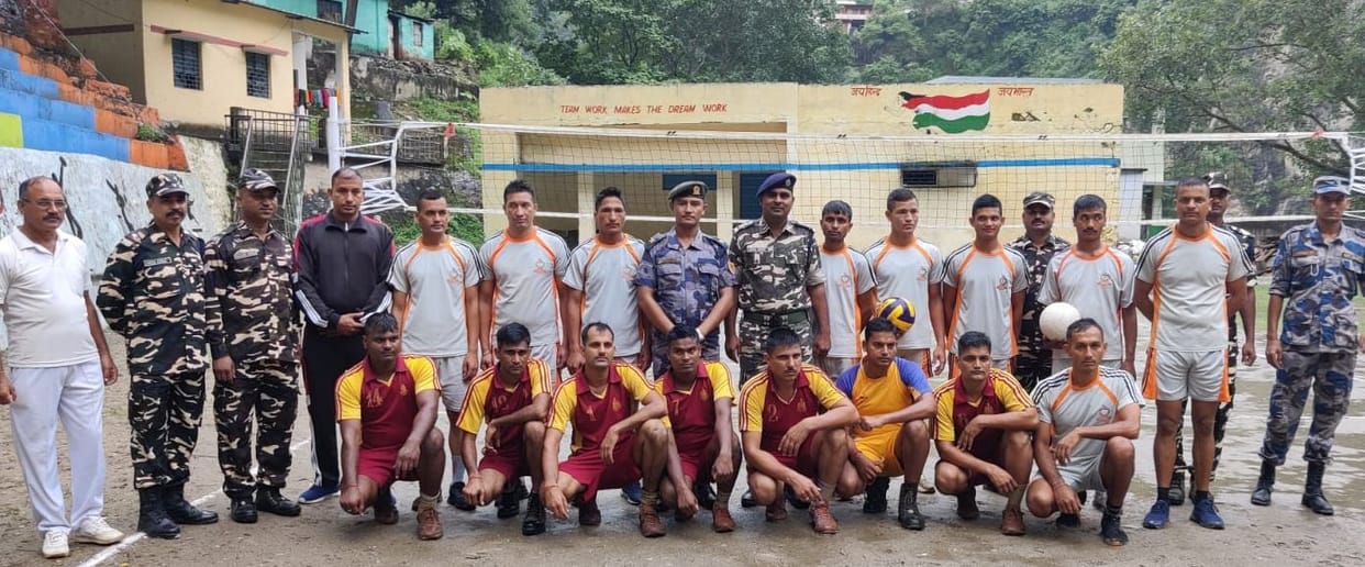APF Nepal team won volleyball competition
