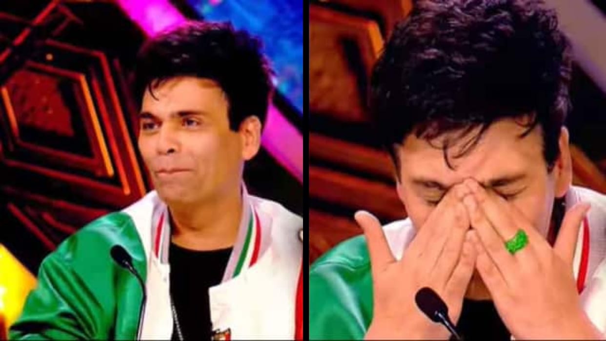 Karan Johar Cried On the Set of Jhalak Dikhhla Jaa 10 after watching niti taylor performance