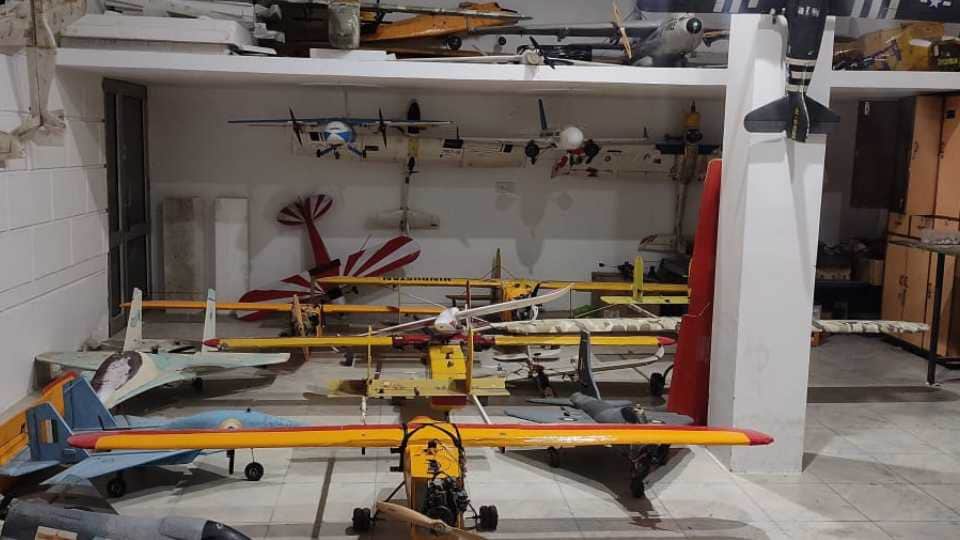 Punjab Farmer built more than 50 model aircraft