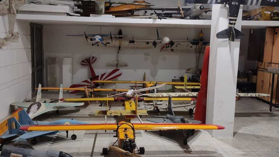 Punjab Farmer built more than 50 model aircraft
