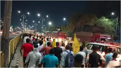 Rajasthan News Stone Pelting In Jaipur Mali Saini Samaj