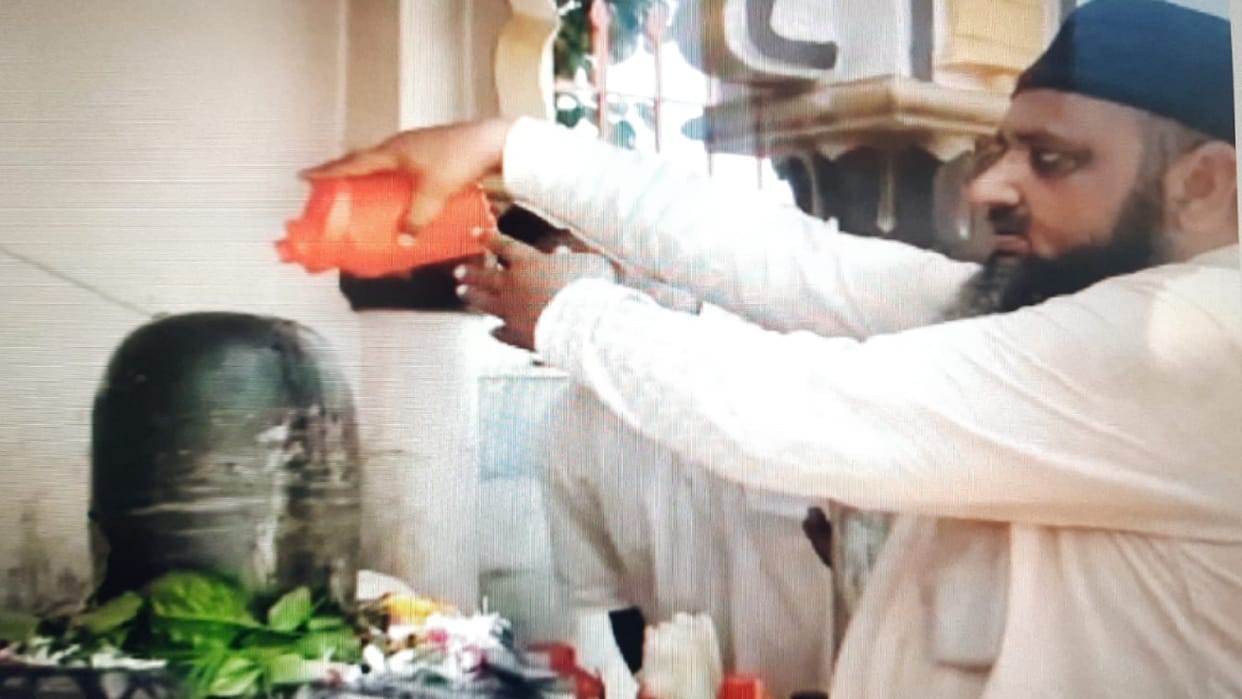 Unique case from Deoband: Musharraf Ali was worshiping Shivling and said that faith in Lord Bholenath