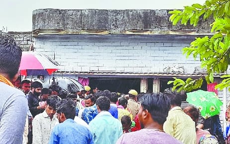 The anger of the villagers ... the police failed to turn the incident