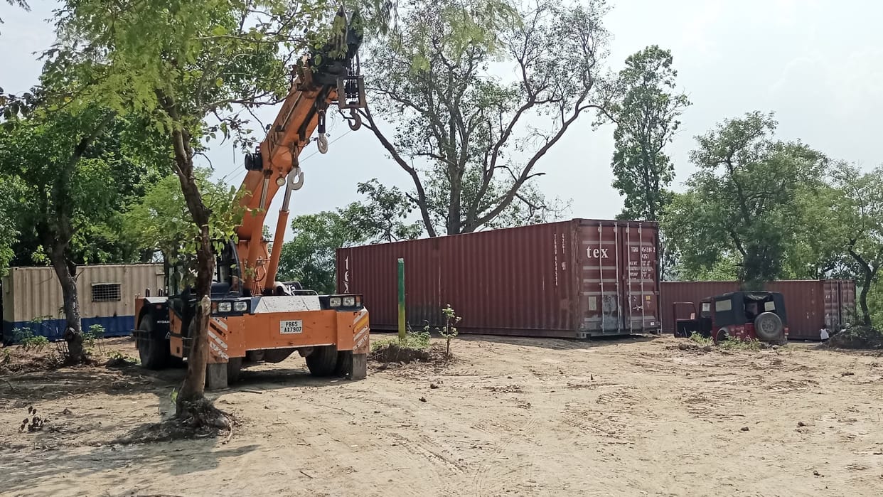 Himachal Central University building construction started in dehra kangra himachal pradesh