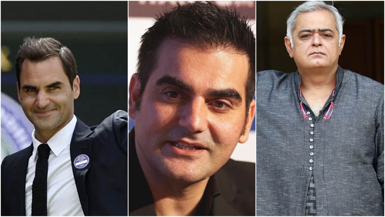 filmmaker hansal mehta shares arbaaz khan photo instead of roger federer on his retirement