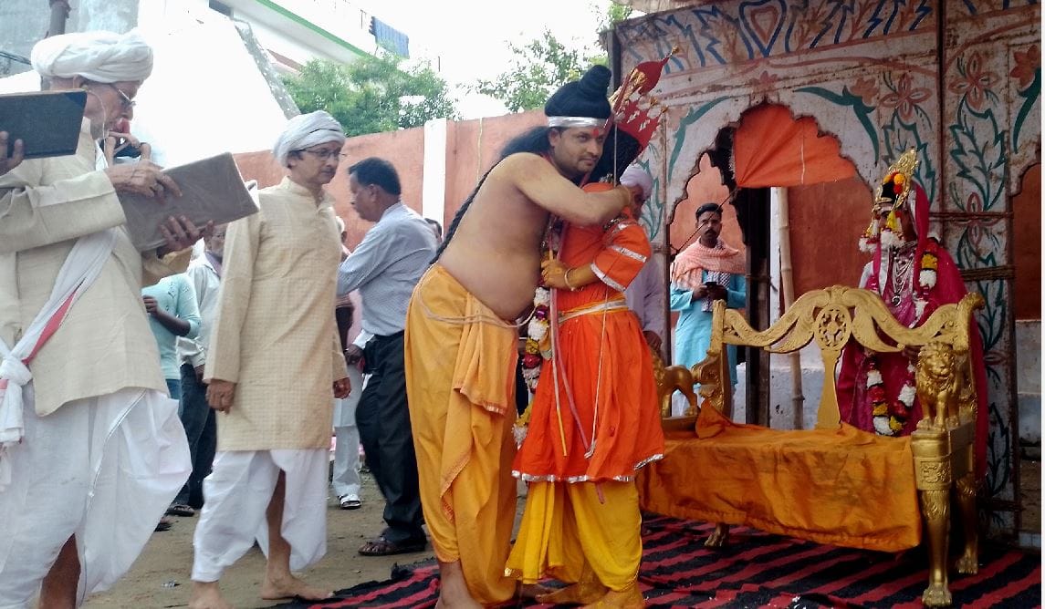 Lord Shri Ram went to the forest Ayodhya was in mourning Ram Vanagaman staged on the nint