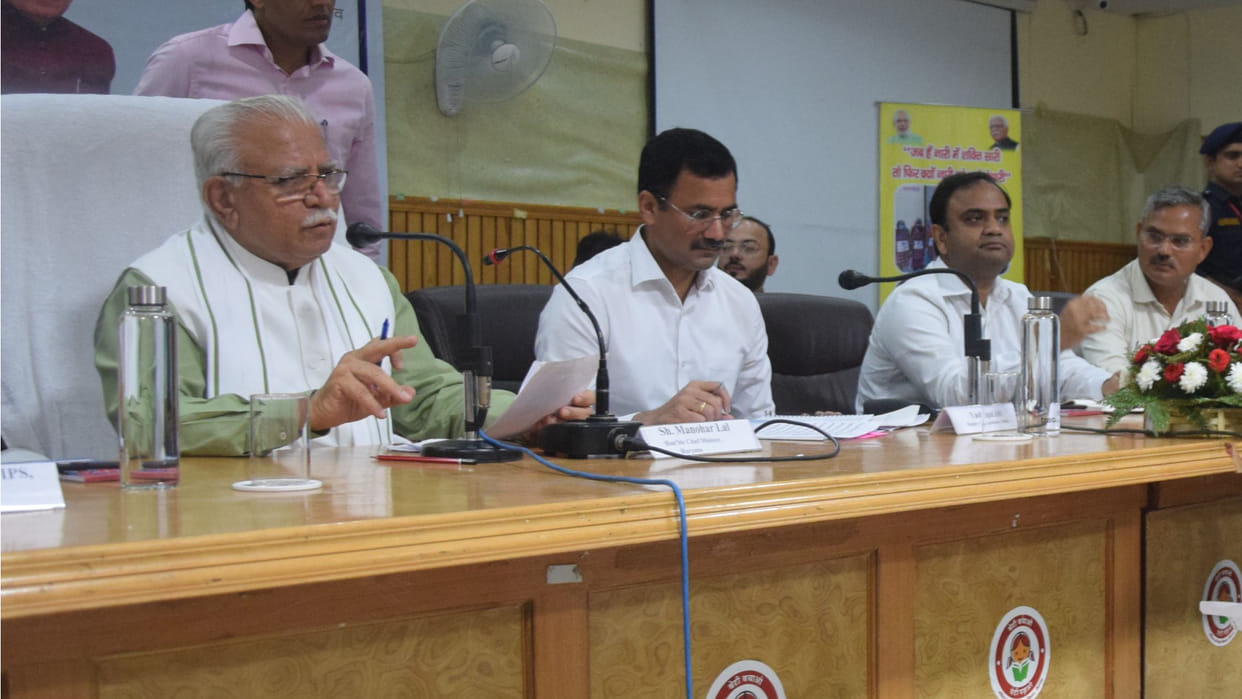 Chief Minister Manohar Lal replied on the rationalization going on in the Education Department