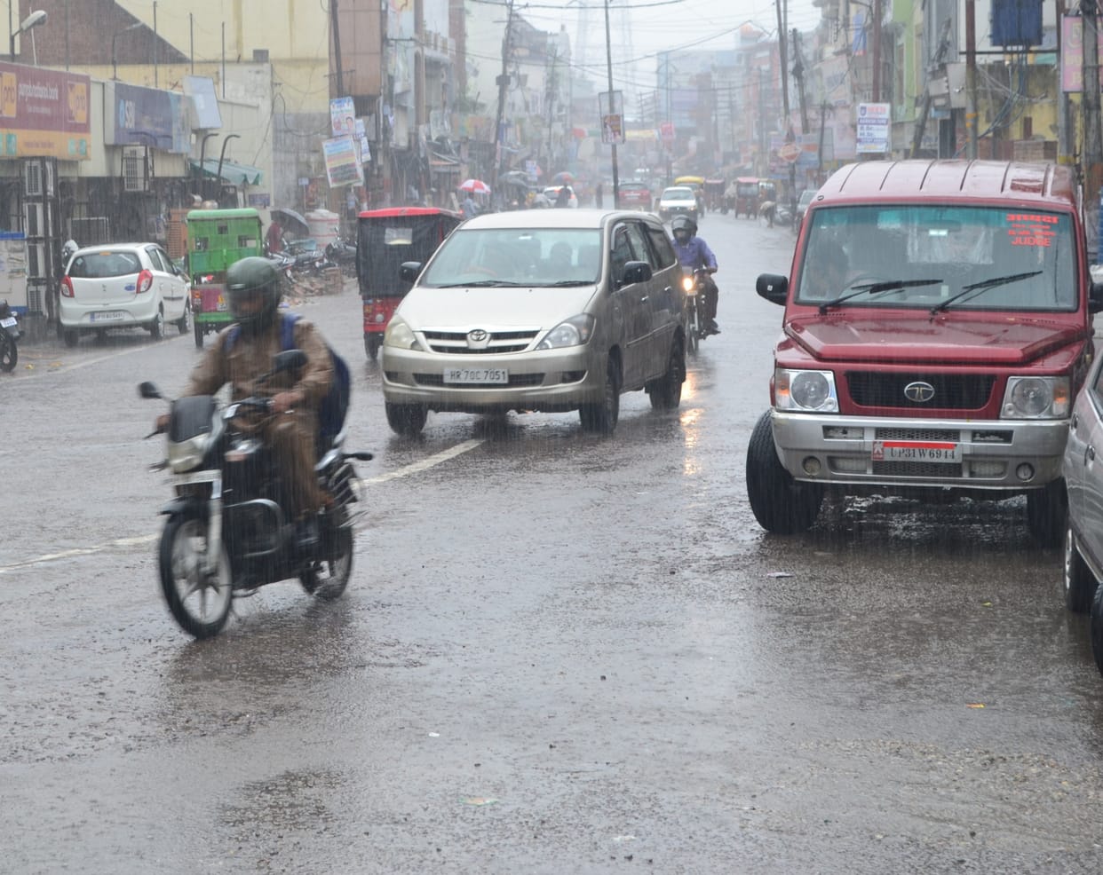 drizzle rain disrupted life