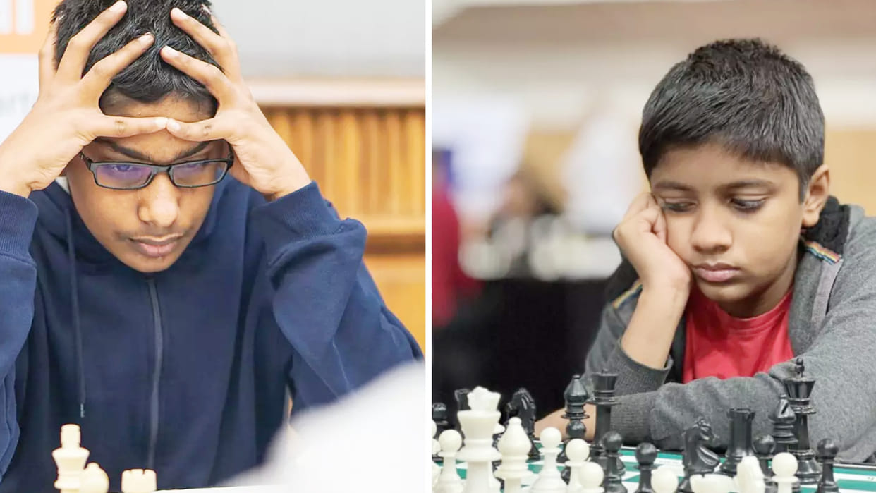 Pranav and Ilamparthi became champions in the Youth World Chess Championship held in Romania