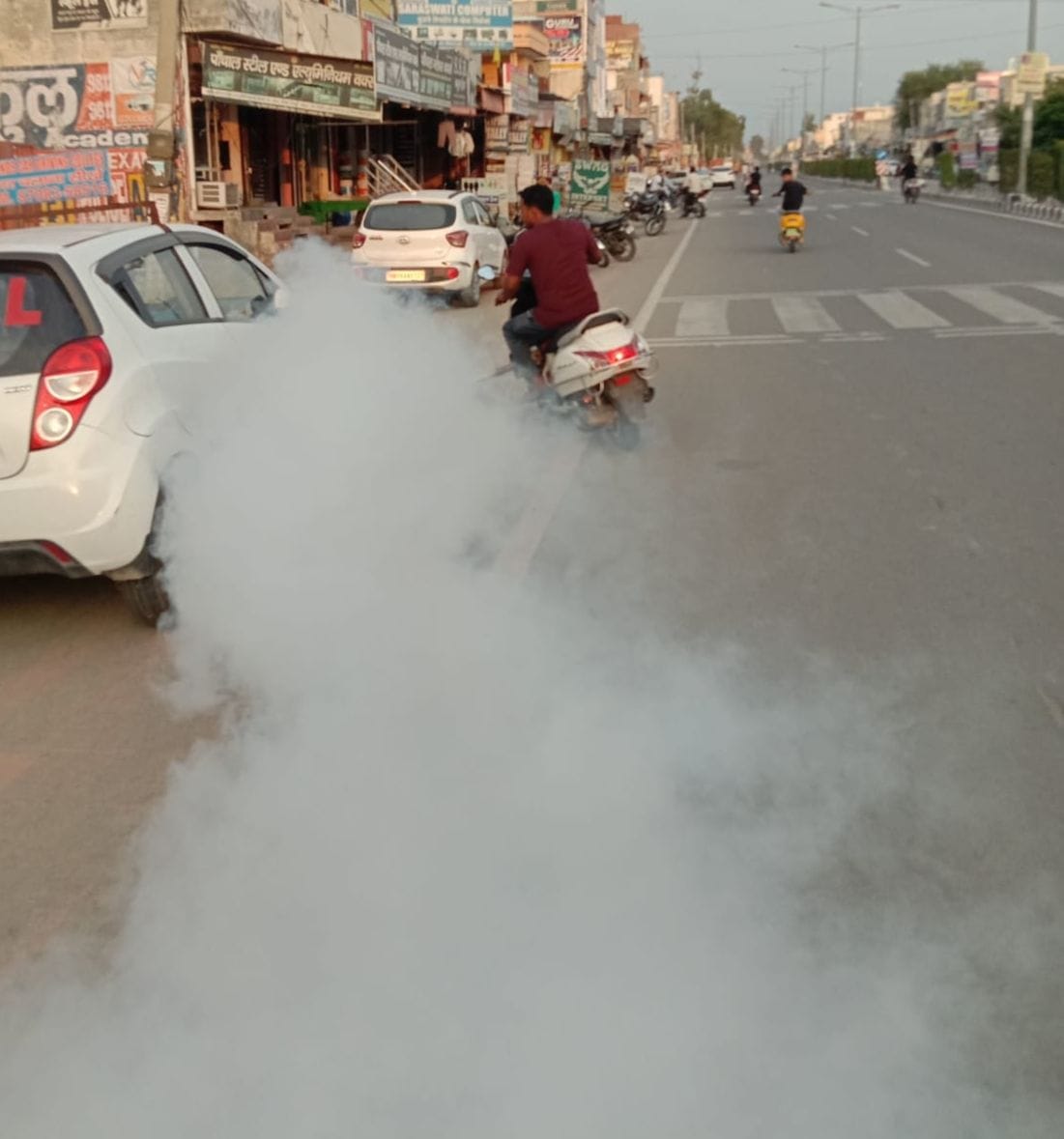 10 cases of dengue active, fogging is negligible