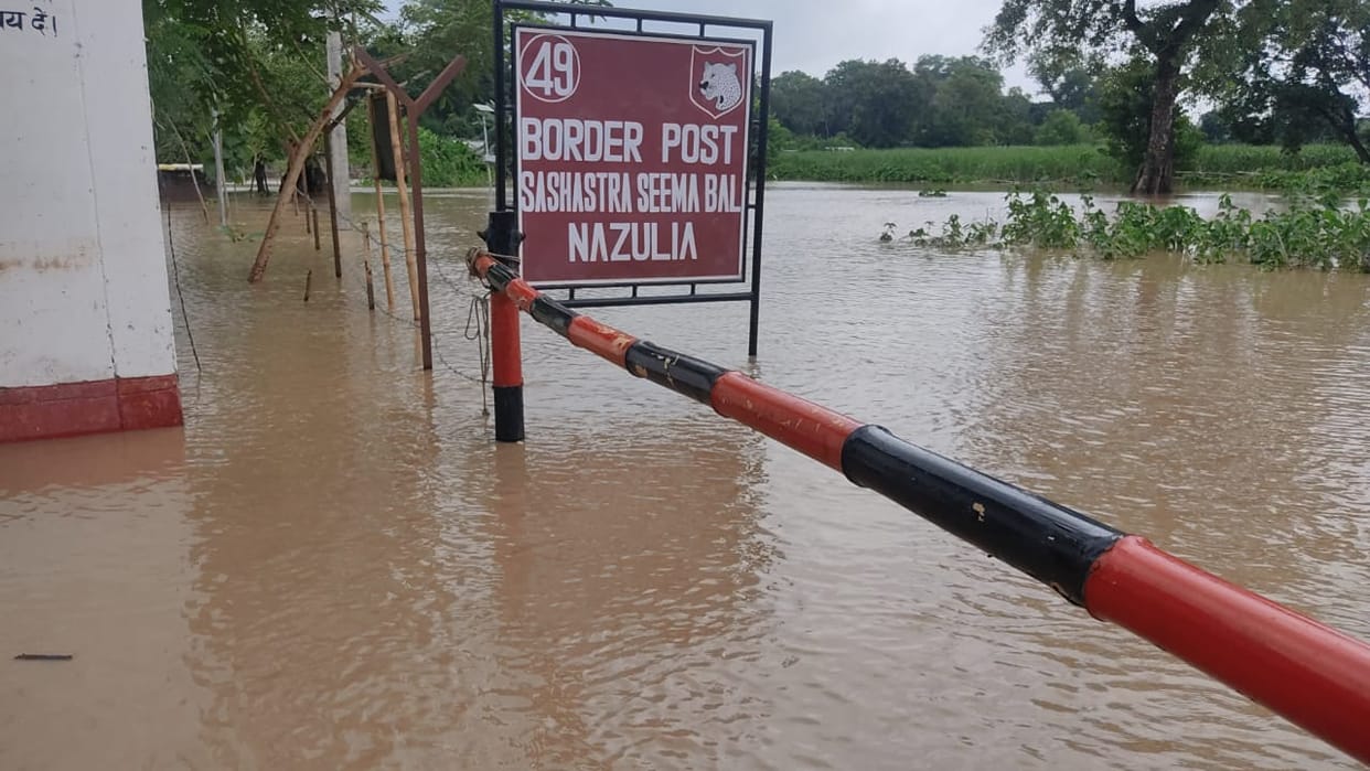 Sharda's water level increased, water entered SSB camp