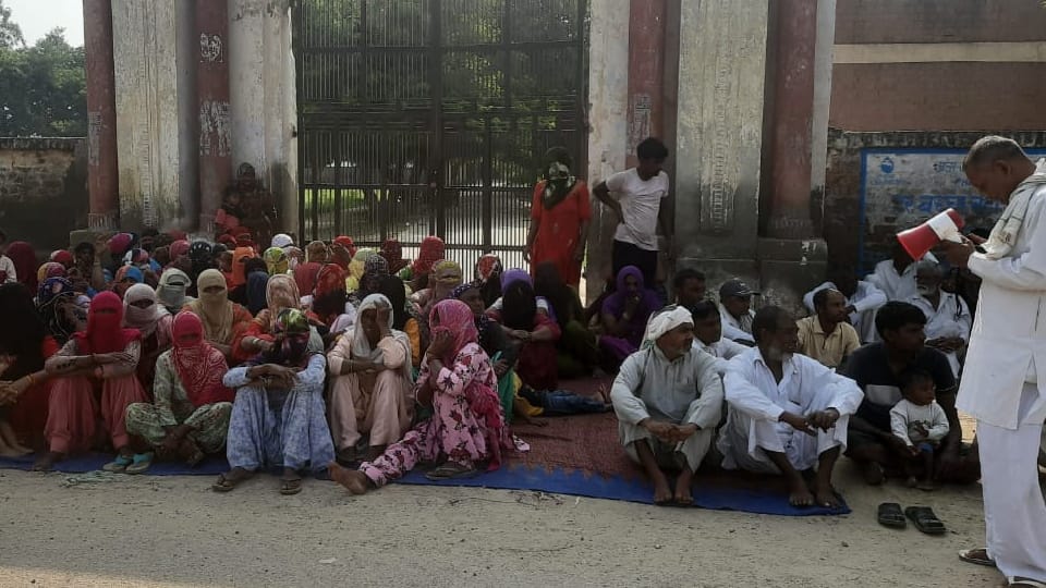 Villagers locked Government Senior Secondary School of Jalalpur Kalan village of Jind