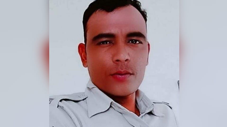 Jawan came on training at Haryana Police Academy Madhuban died under suspicious circumstances