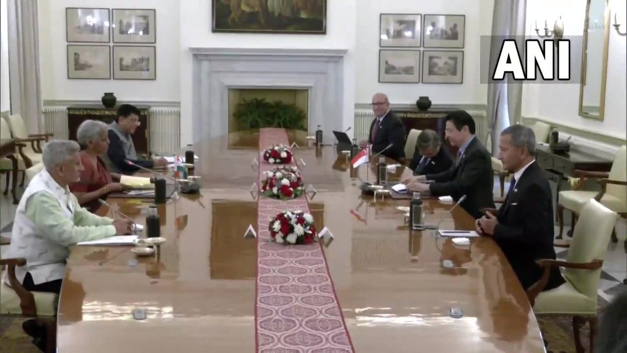 Roundtable meeting between India and Singapore begins in New Delhi