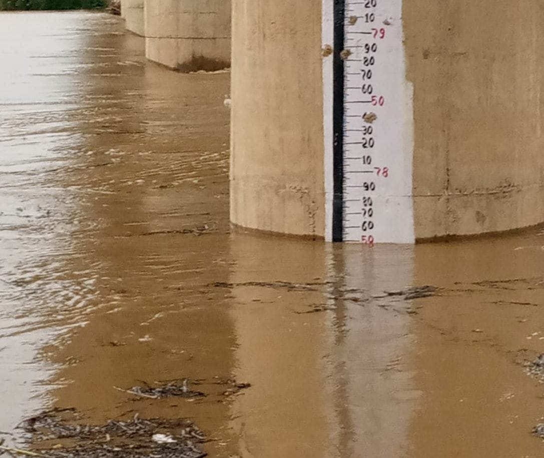 water level increase of rapti river