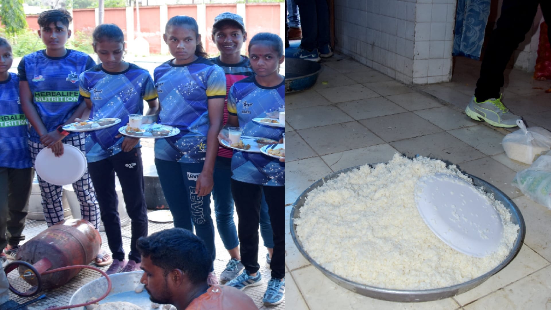 players food was kept in the toilet in Saharanpur, players ate only undercooked rice-vegetables and salad