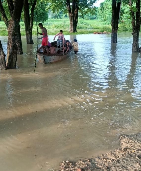 budhi rapti crossed danger point