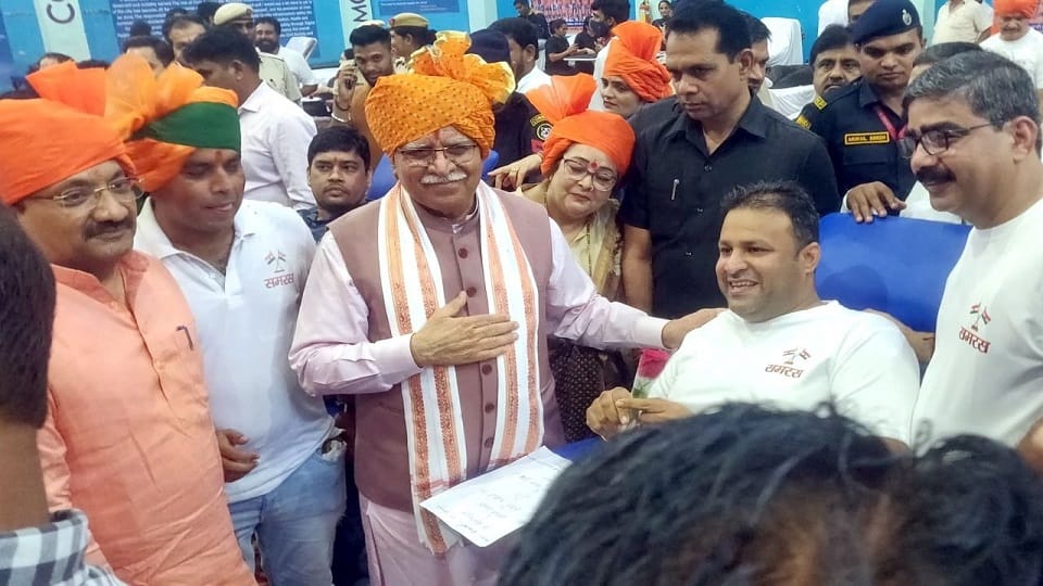 Haryana government give 2500 rupees per month to patients suffering from Thalassemia medical test also be free