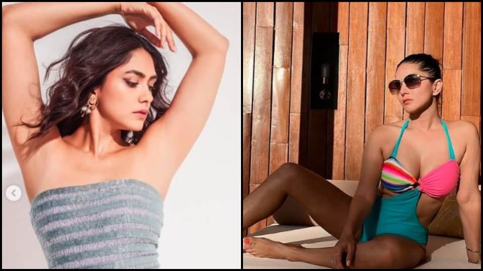 photos of the day mrunal thakur Tejasswi Prakash sunny leone sonam kapoor genelia dsouza shared photos