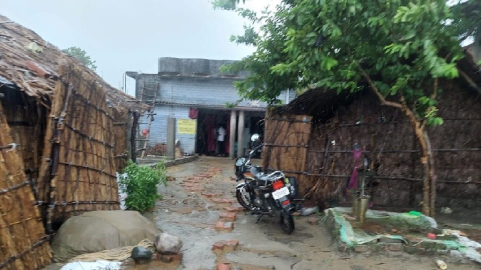 lakhimpur kheri rape and two sister murder case situation in village still not normal political people kept vi