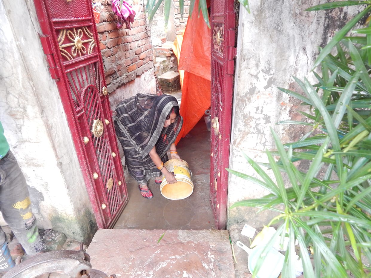 Disaster rain, potholes on the roads, water entered the houses
