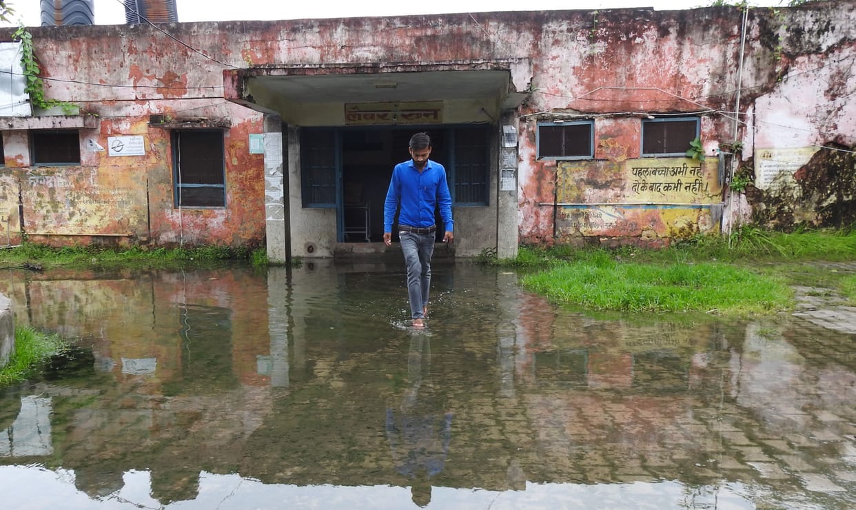 water logging create troublesome