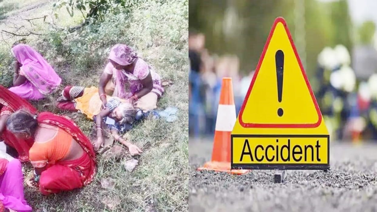 pm modi sheopur rally 10 women injured after accident of their bus while returning from pm rally