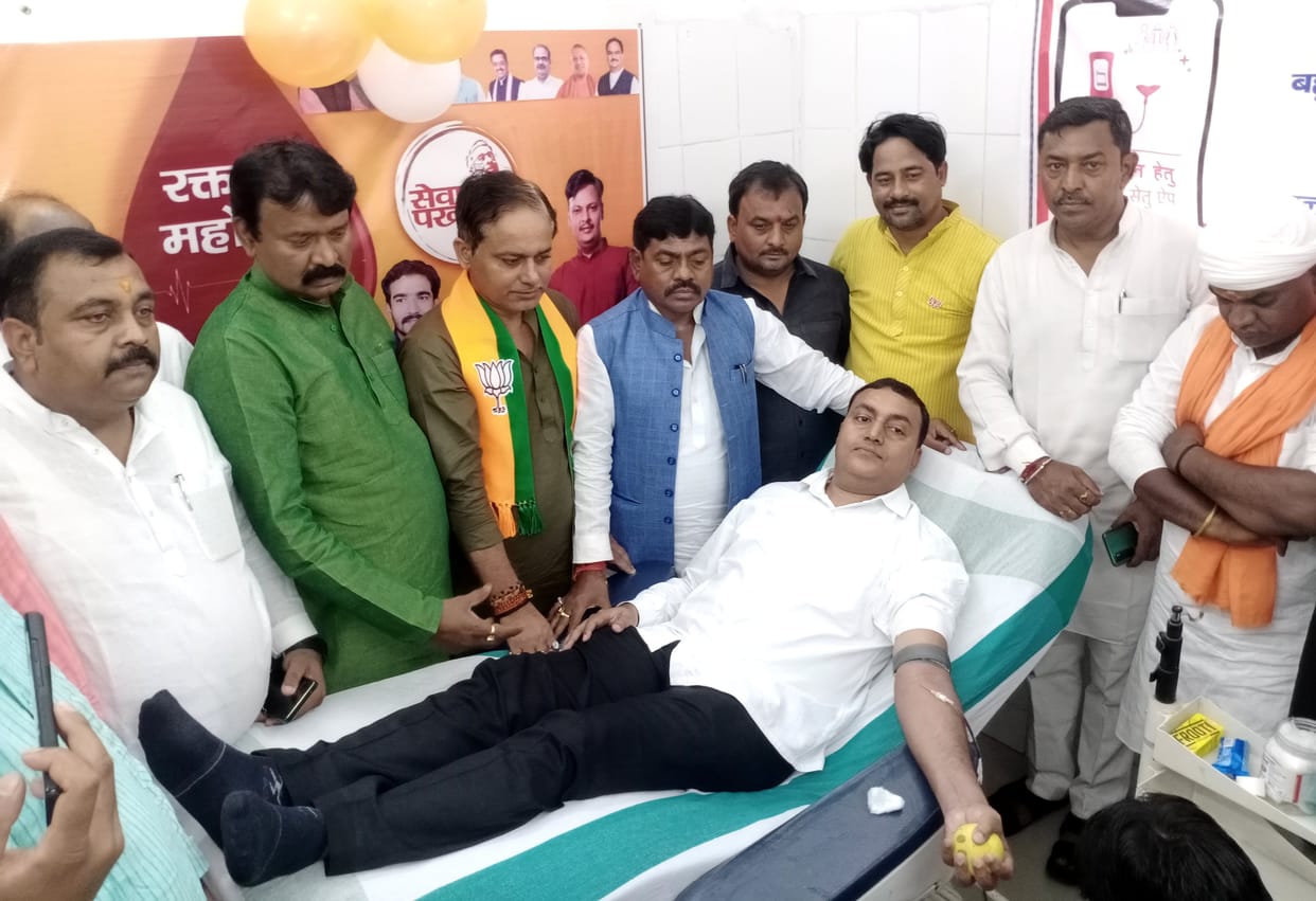103 units of blood donated on PM's birthday