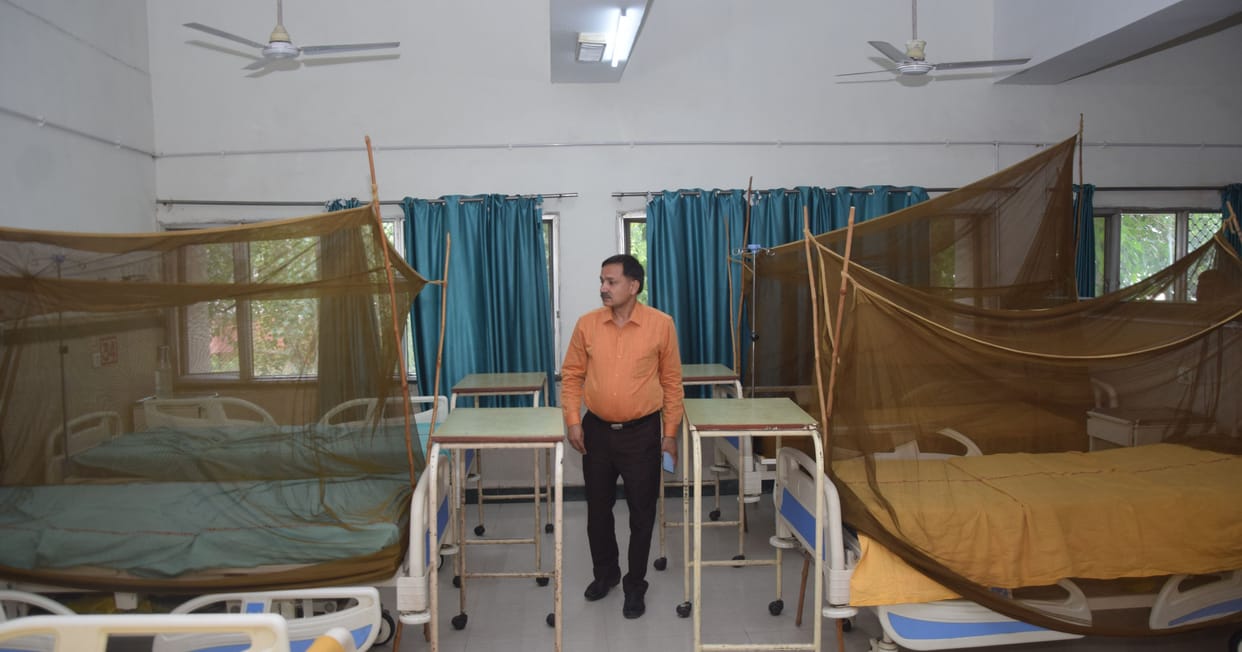 Six beds in district hospital and 12 beds in PGI reserved for dengue patients