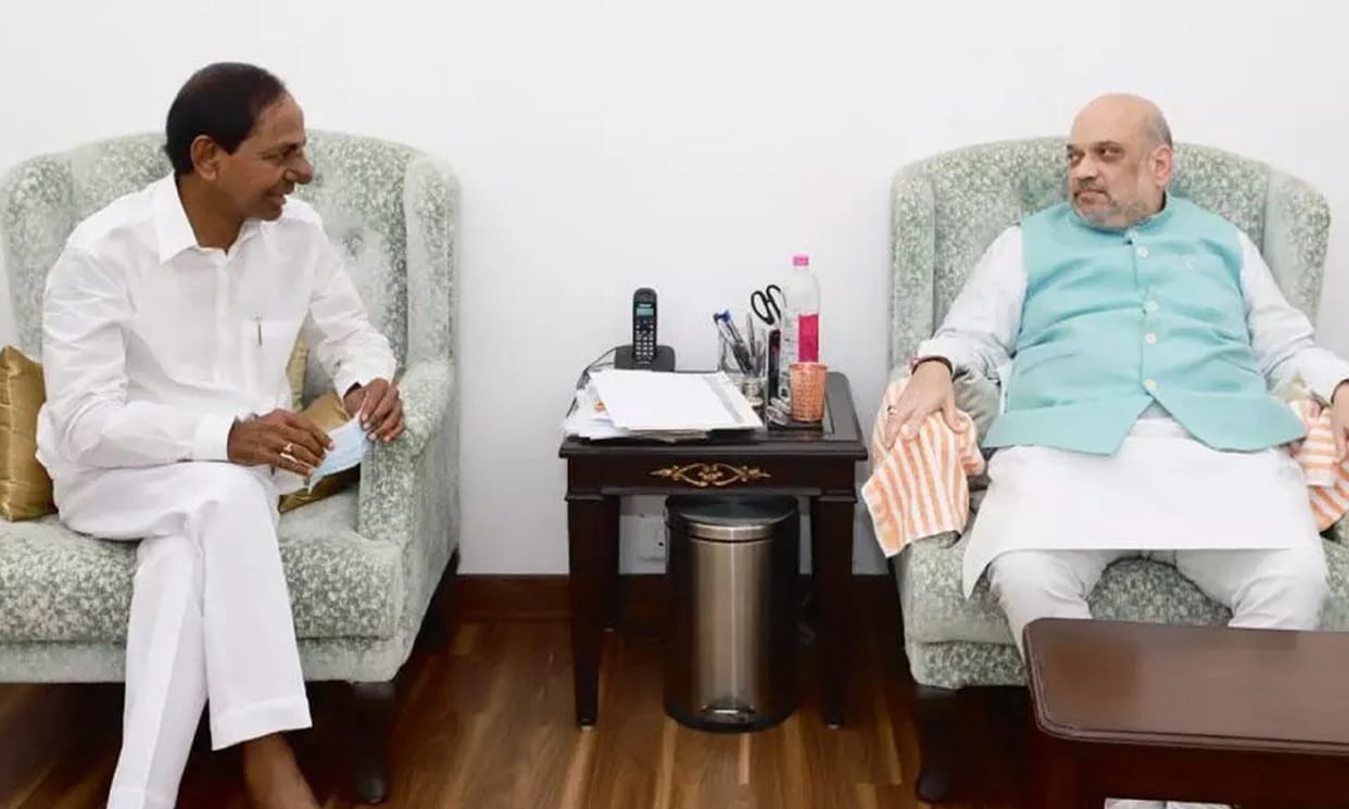 Telangana: amit shah and KCR attacked each other on hyderabad liberation day