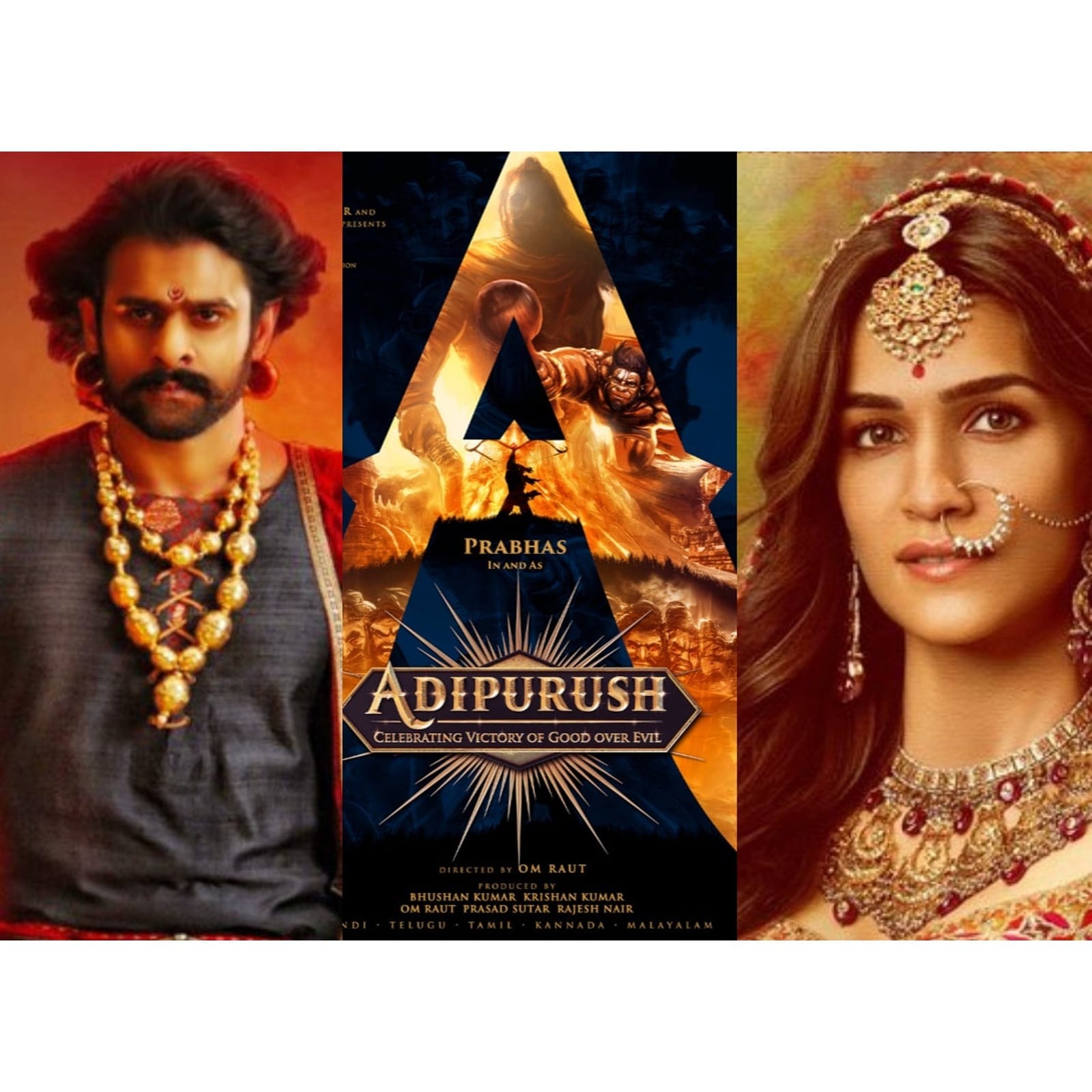 Prabhas and kriti sanon starrer om raut Adipurush teaser to be release on 2nd october at ayodhya
