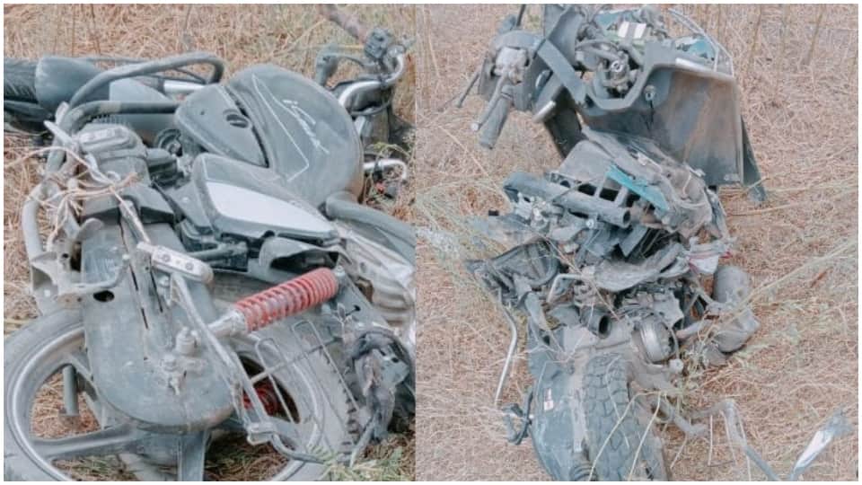 Audi Collides With Bike Scooty Four People From Haryana Died Jhunjhunu