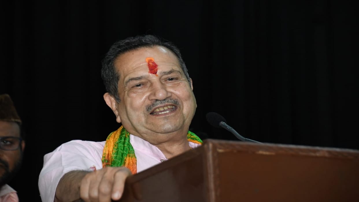 Senior RSS pracharak Indresh Kumar attacked Congress