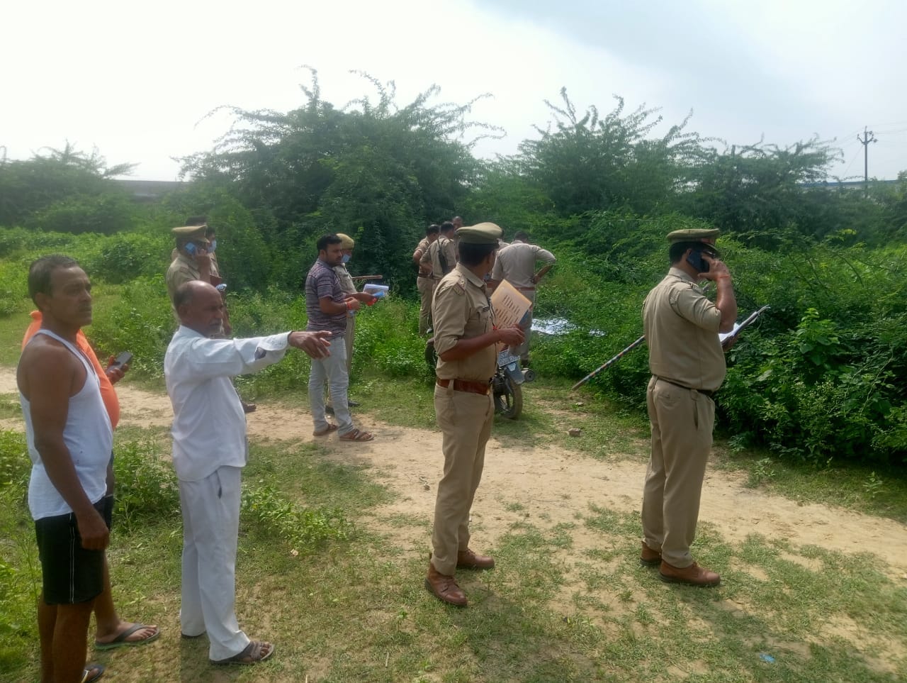 Case of burning of youth alive in Kanpur
