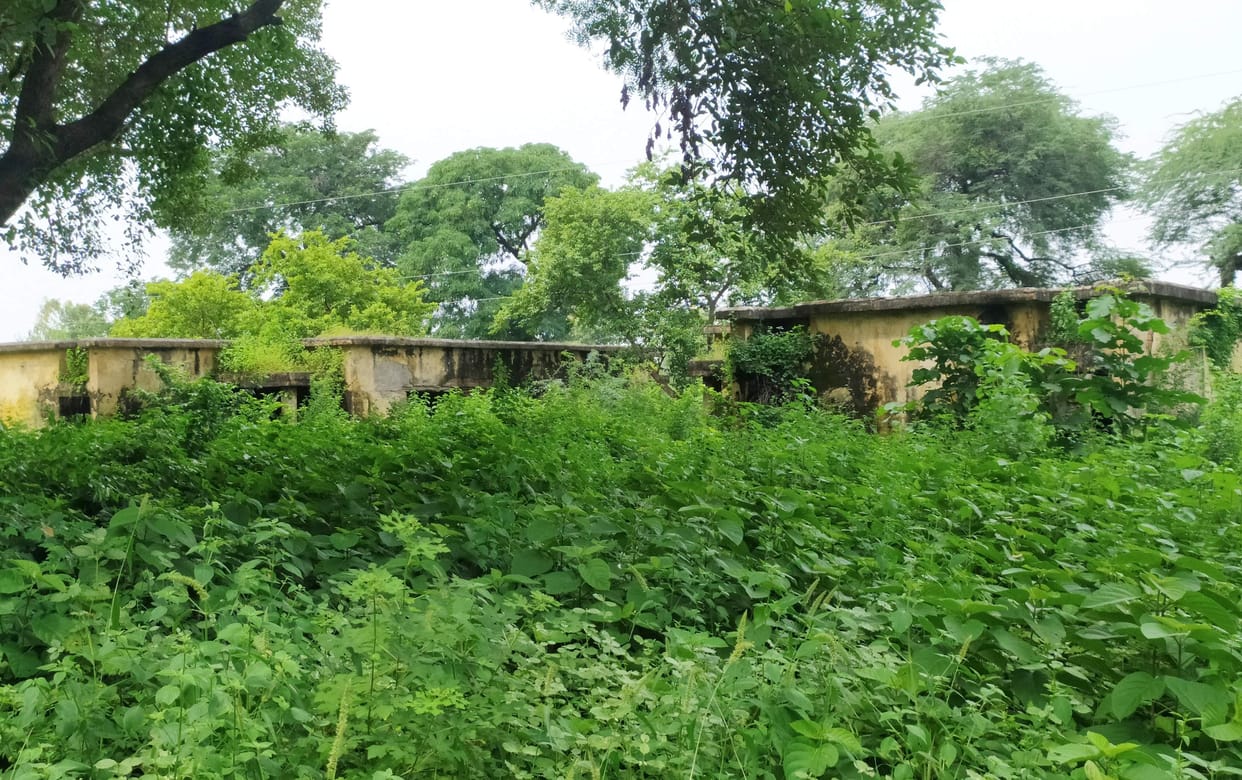 Construction of six small bridges stopped due to water logging