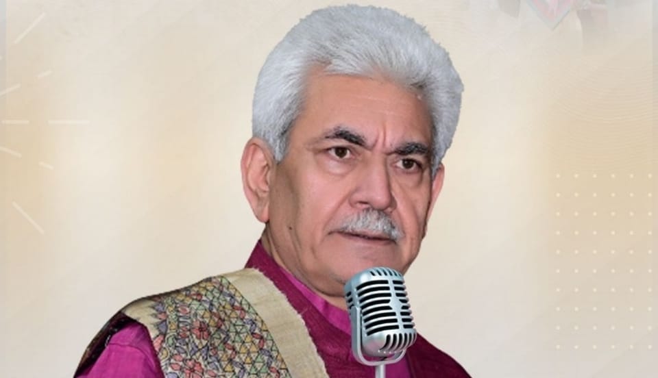 lg manoj sinha said 22 proposals ready for Medicity in JK one thousand MBBS seats increase at awaam mi awaaz p