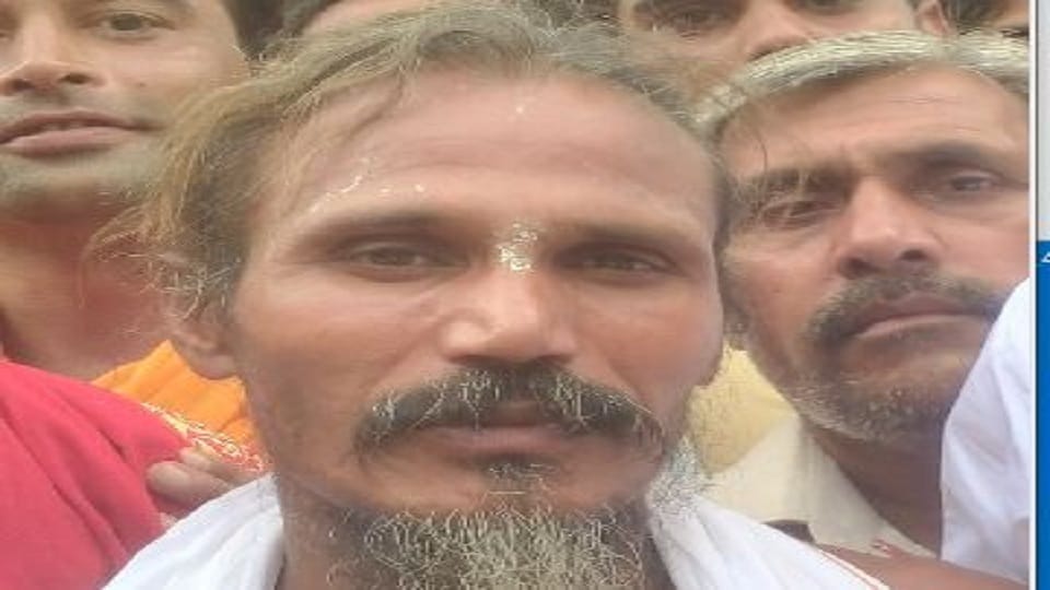 Obscene act outside the ashram Saint beat up for protesting in Mathura