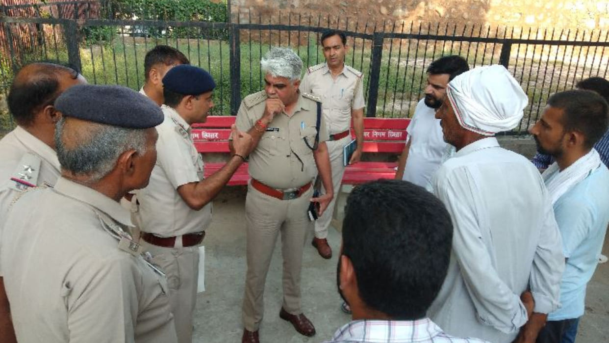 Exchange of dead bodies took place from Civil Hospital in Hisar of Haryana