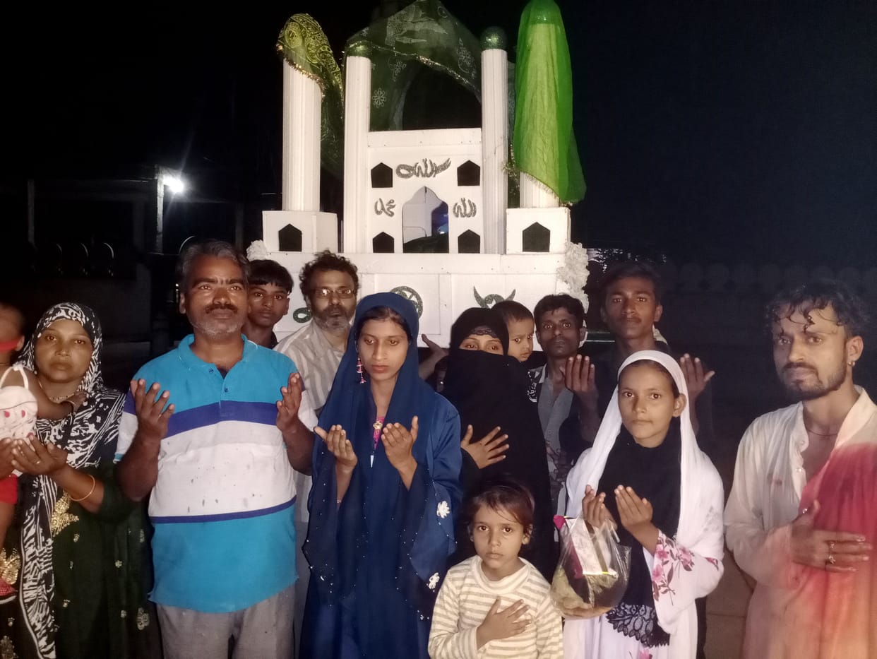 Duldul's procession took out in the midst of mourning