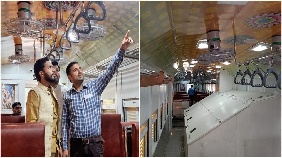rail bus trail Travel Mathura to Vrindavan with Thakurji Bhajans