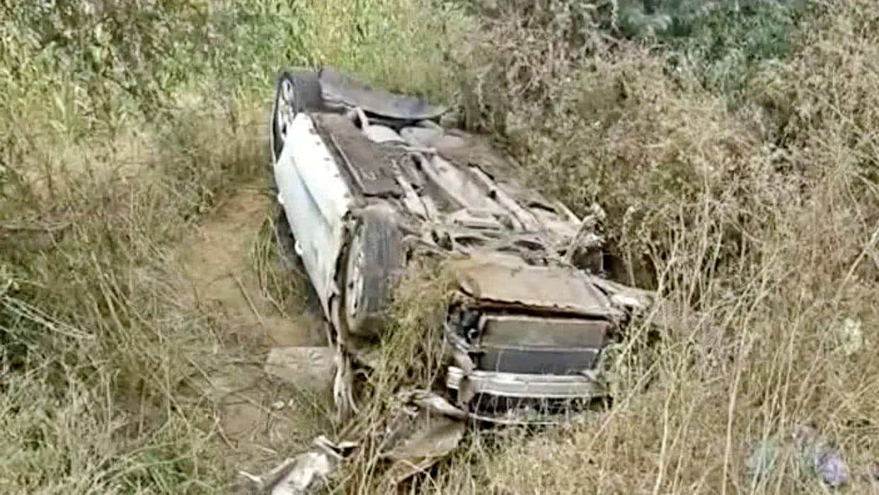 Four people of Haryana died in road accident in Jhunjhunu